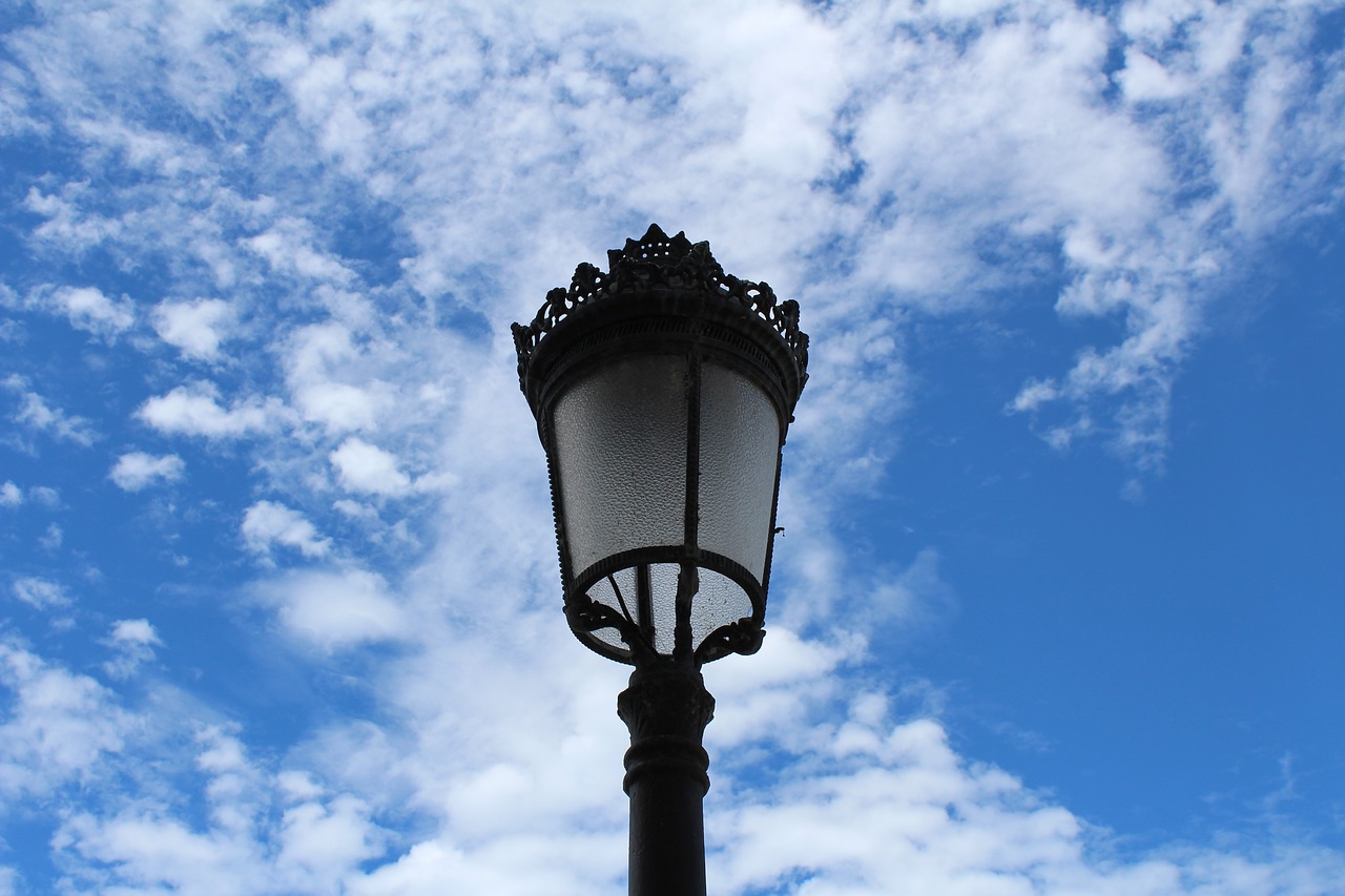 blue sky cielo clouds free photo