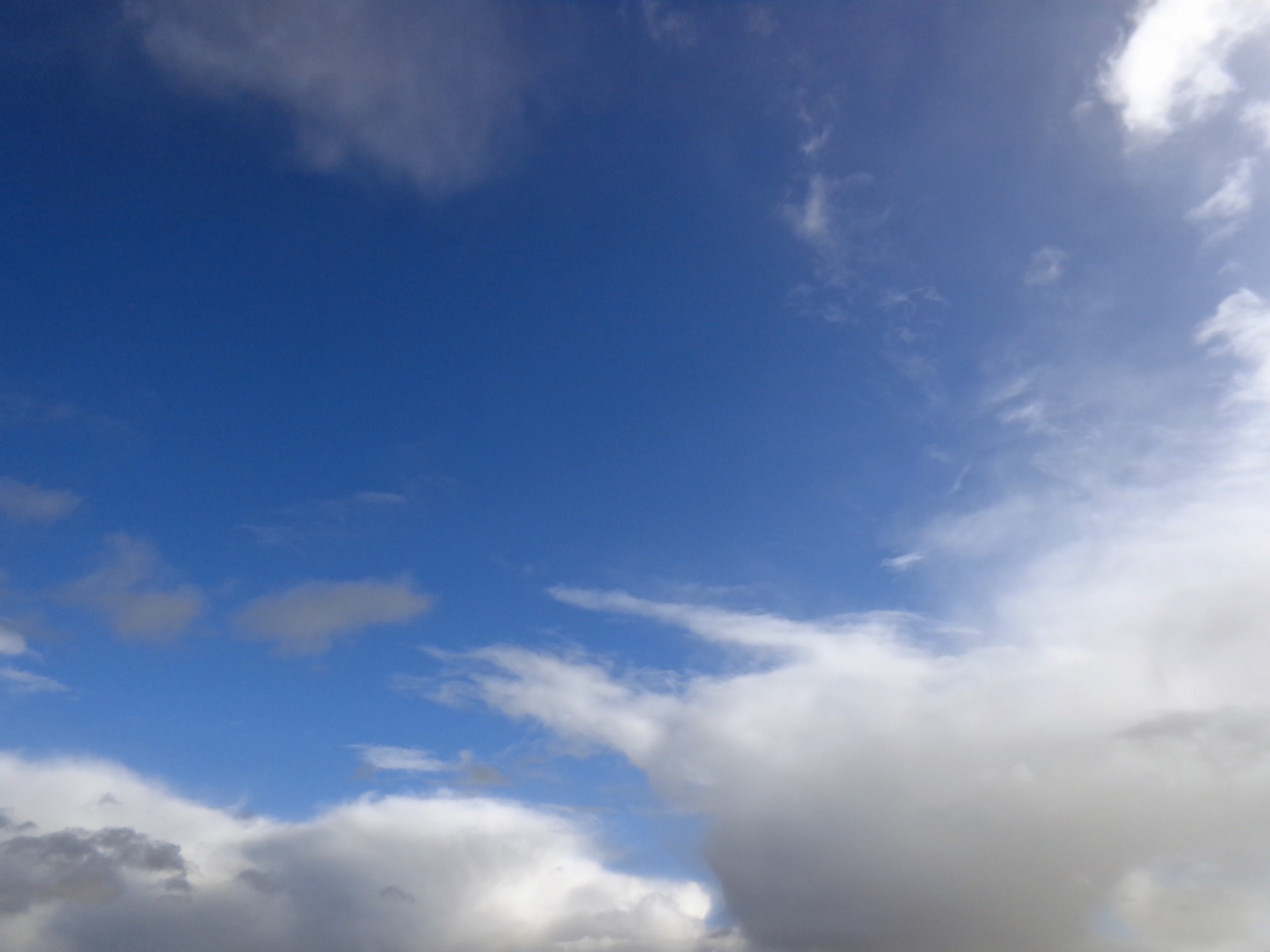 blue sky clouds free photo