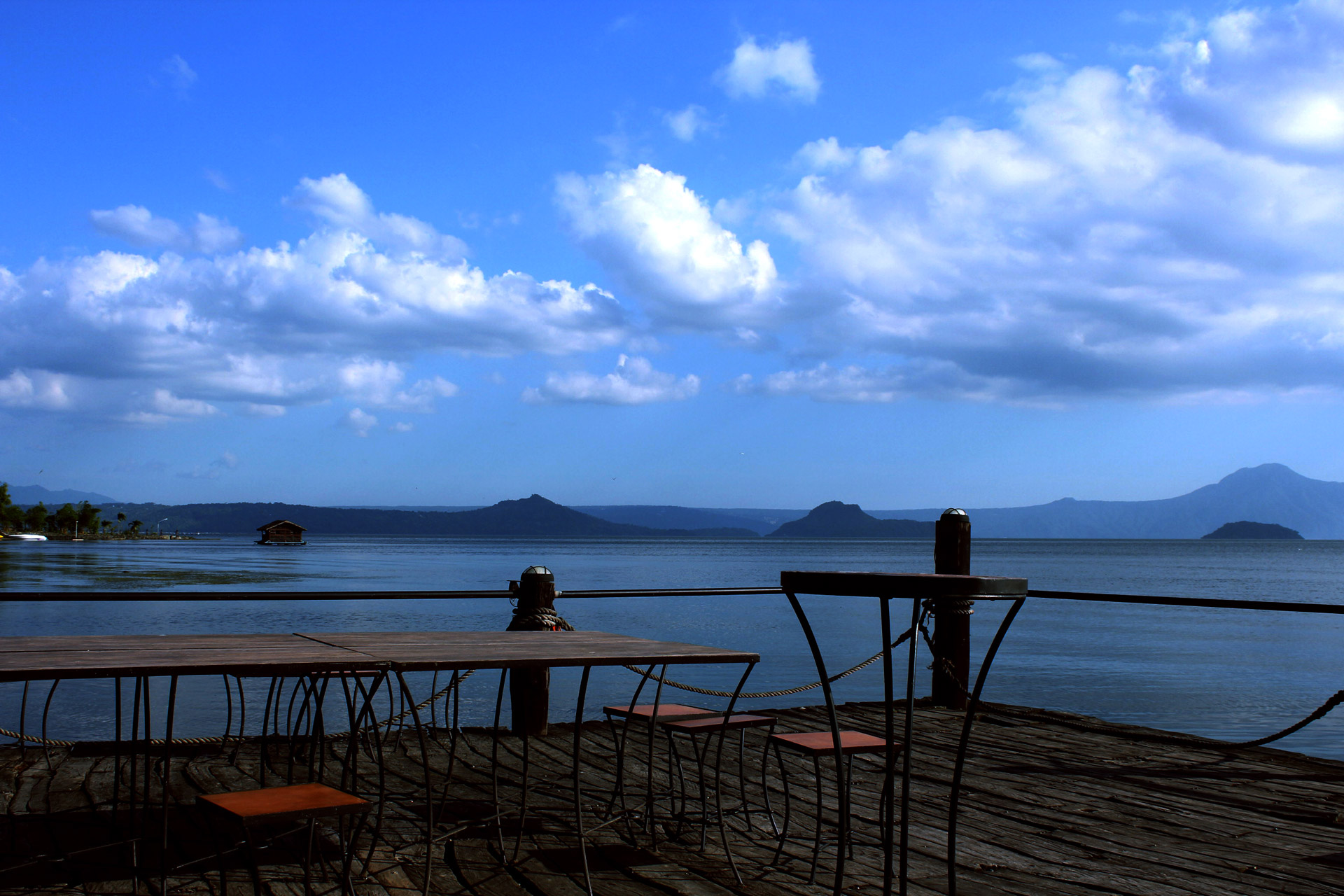 sky sea clouds free photo