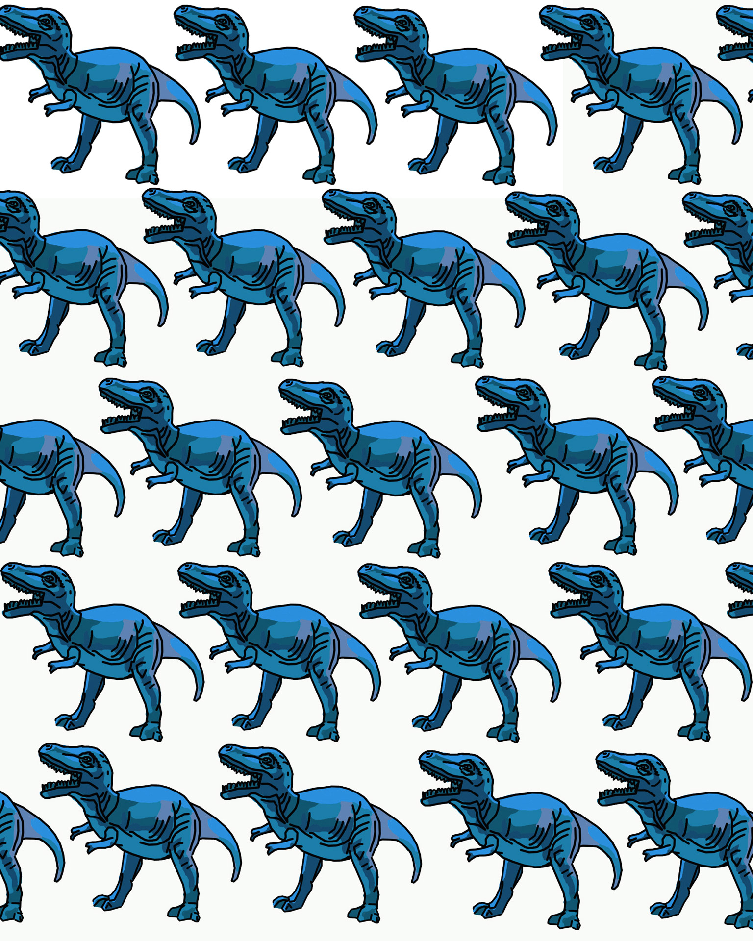 blue t-rex trex free photo