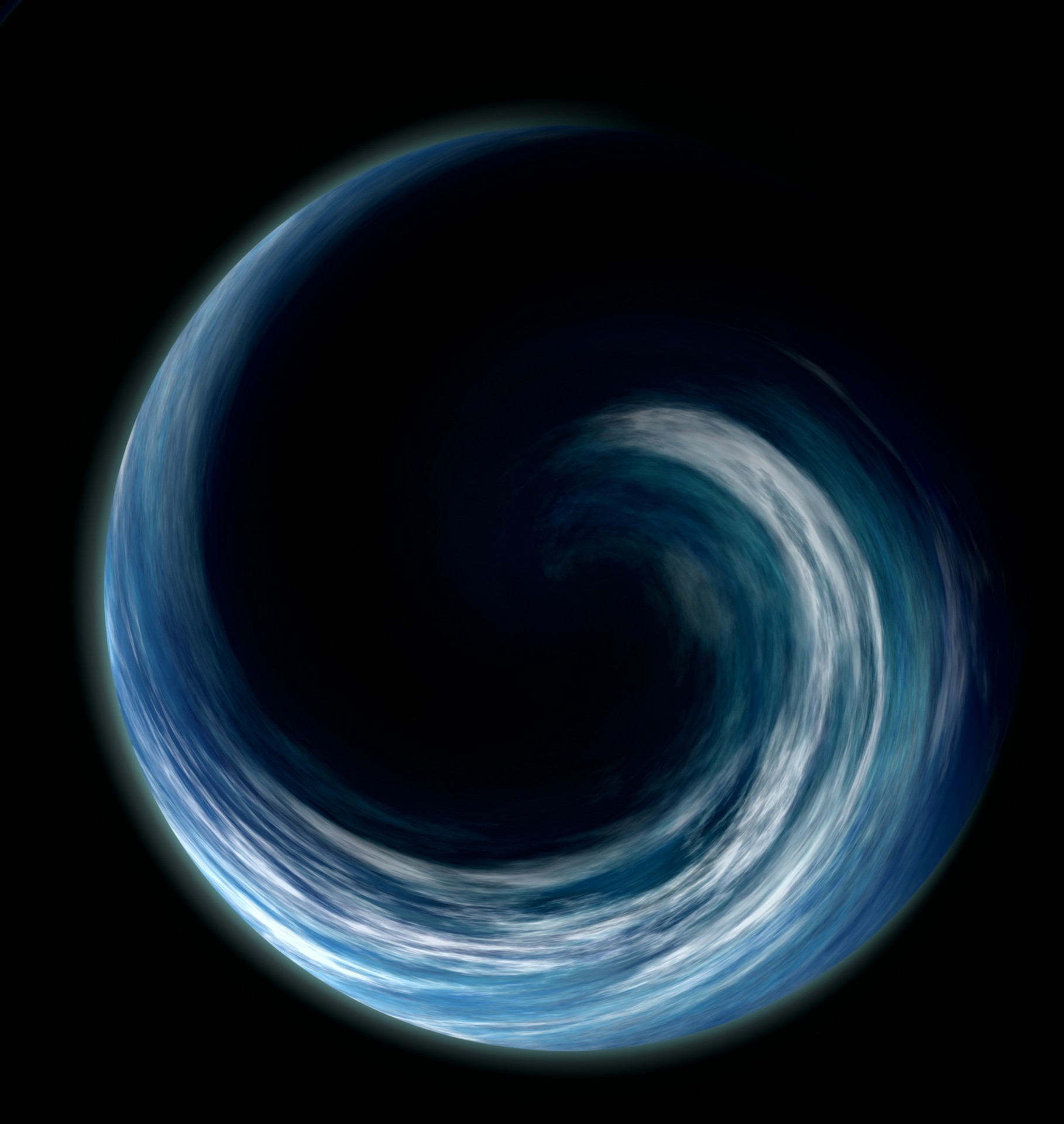 blue twirl twist free photo