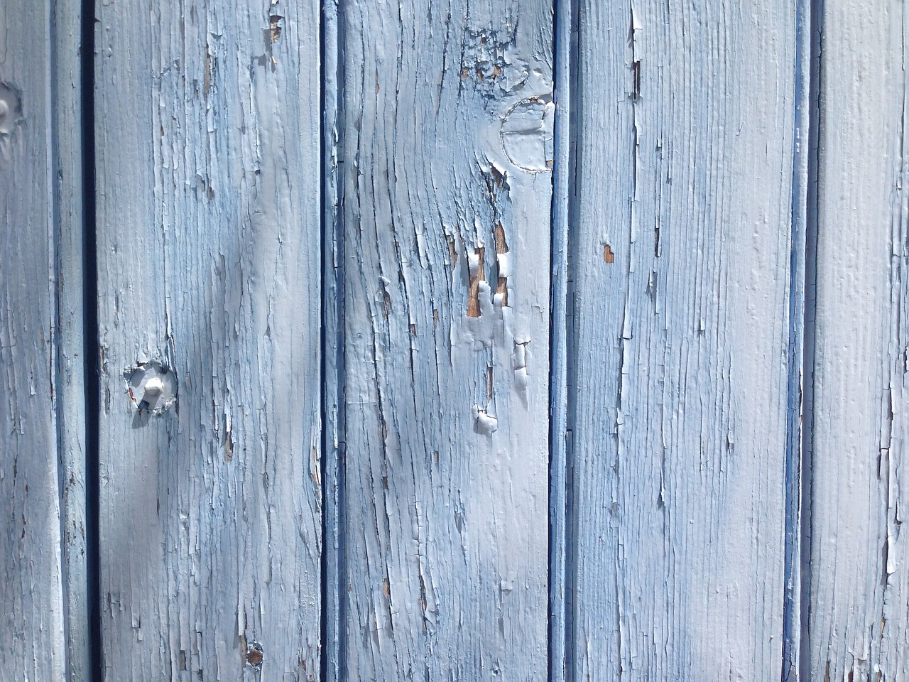 blue wood panel texture free photo