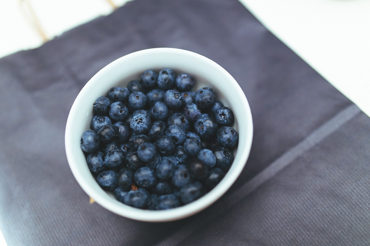 blueberries fruits food free photo