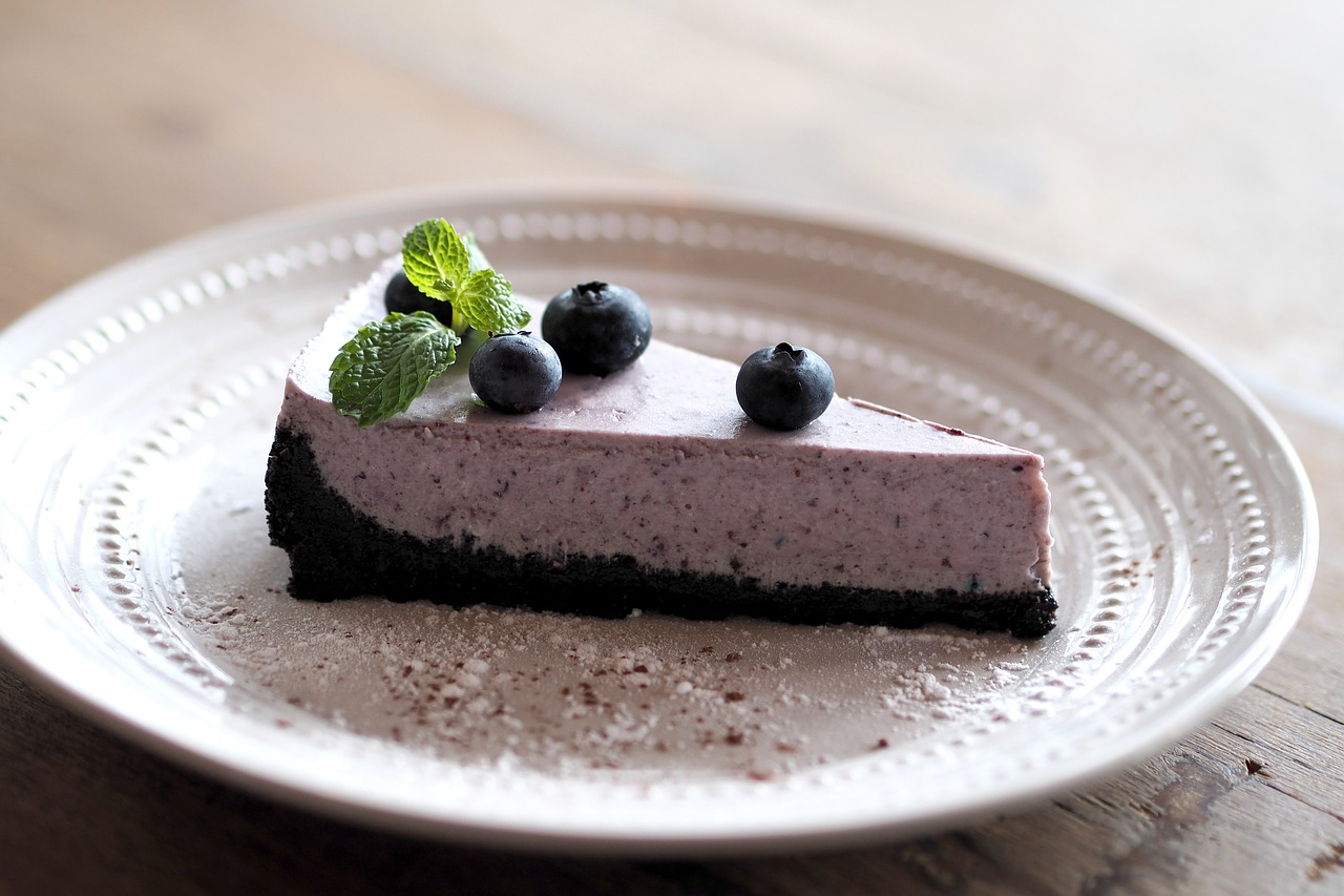 blueberry tart sweets free photo