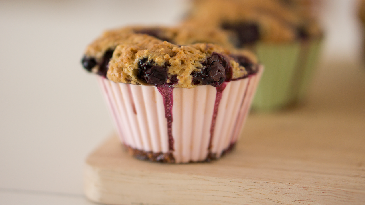 blueberry muffins close-up cooking free photo