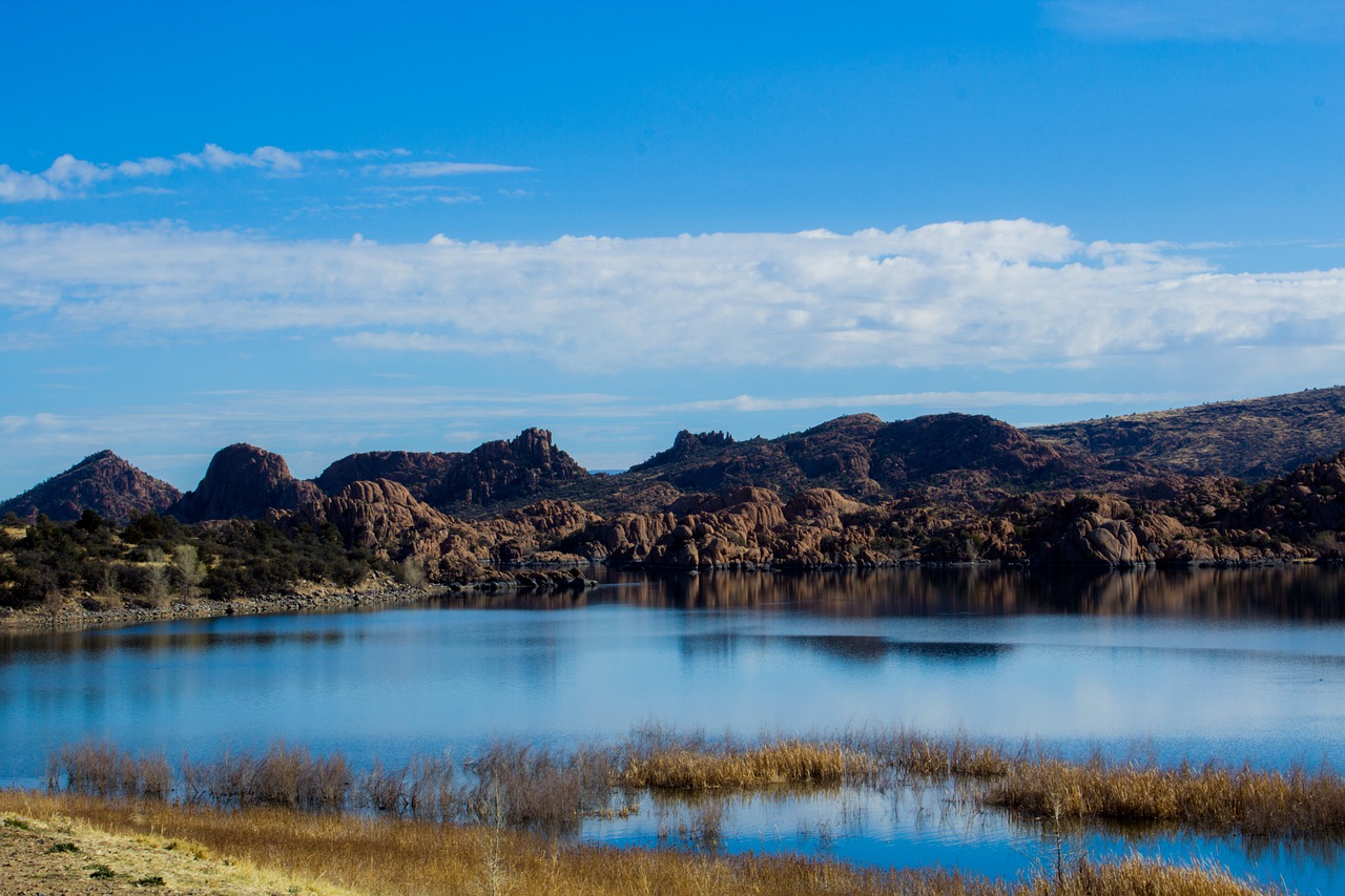 bluesky  landscape  hiking free photo