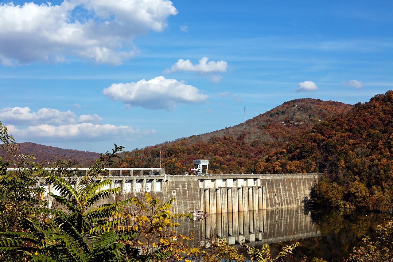 bluestone west virginia dam free photo