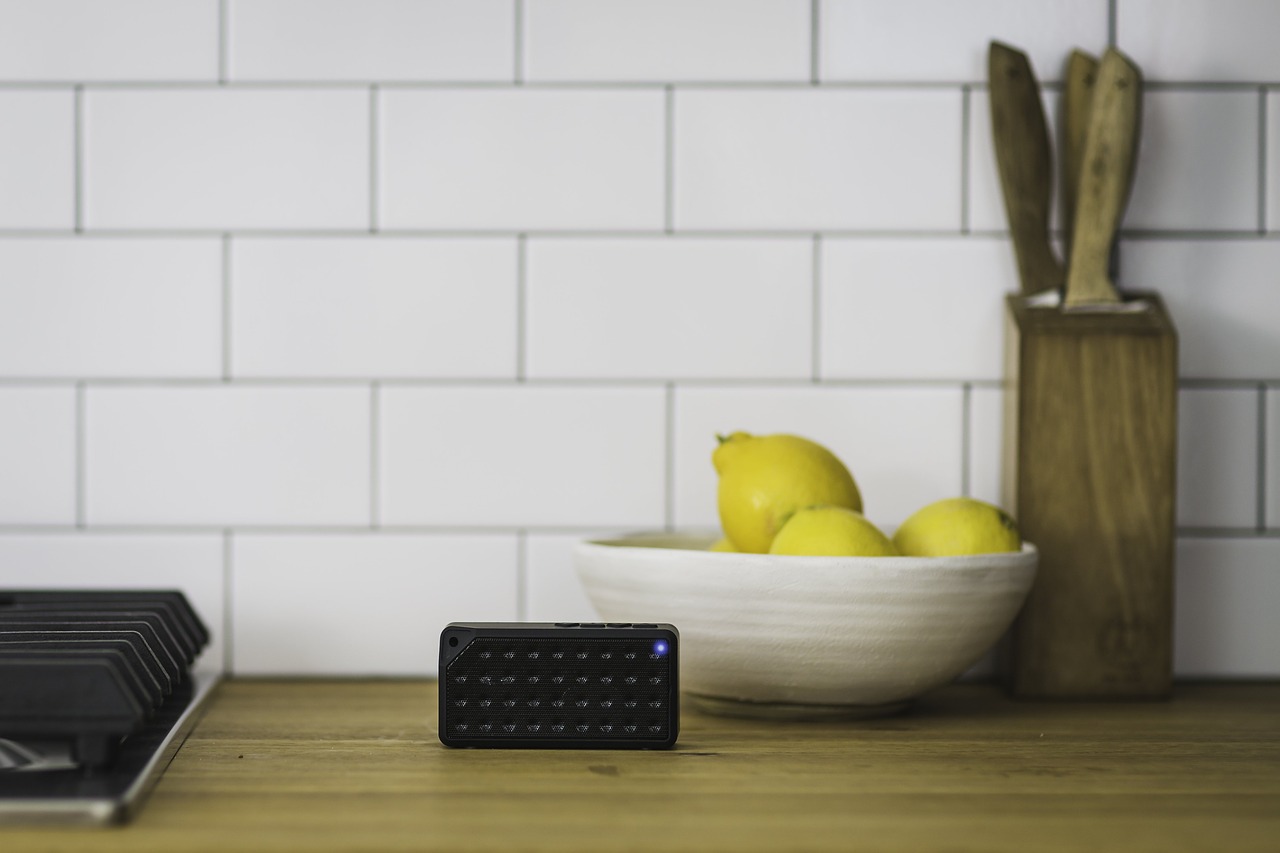 bluetooth black speaker free photo