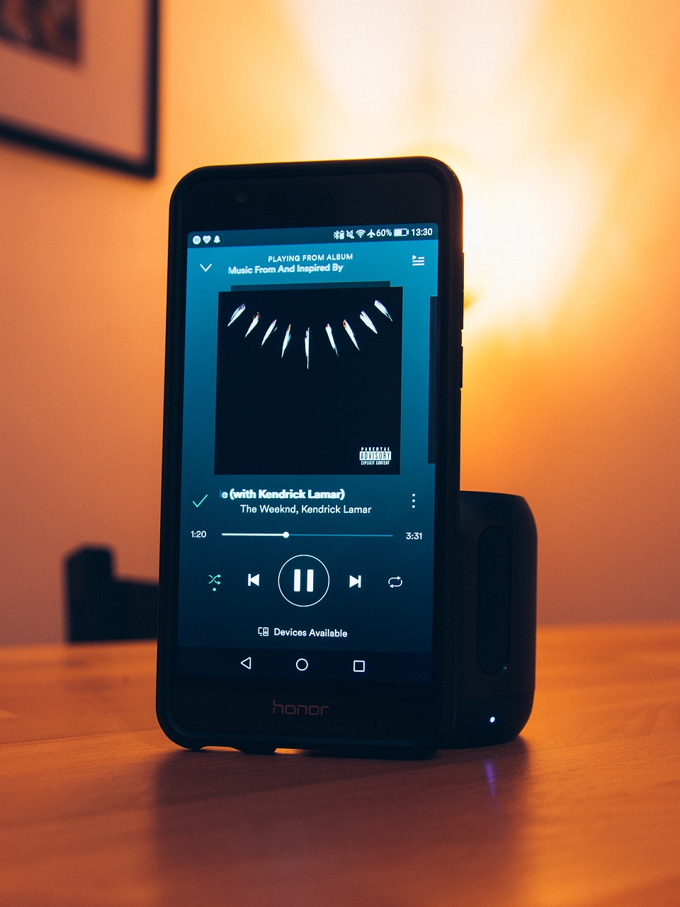 bluetooth speaker  music  smartphone free photo