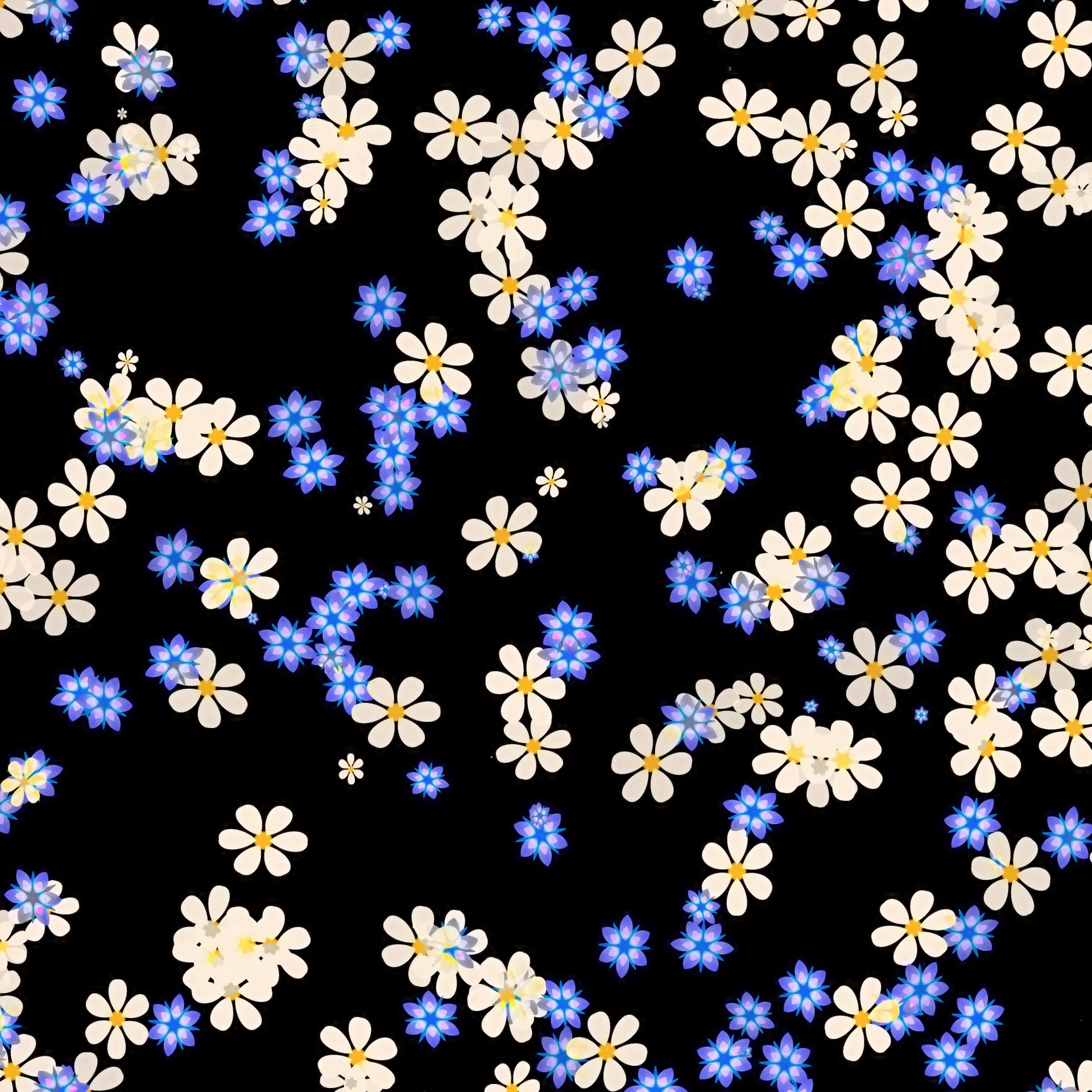 flowers pattern design free photo