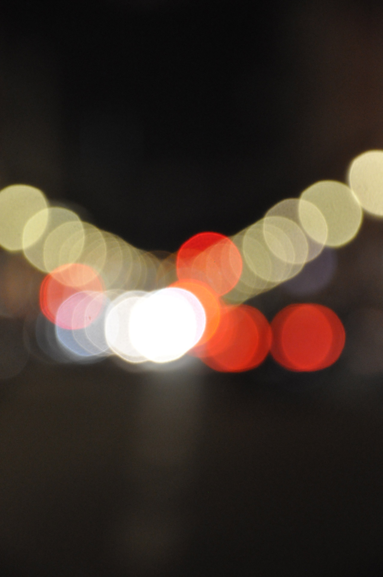 blur lights night free photo