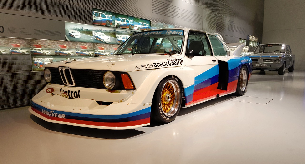 bmw racing car auttorennen free photo