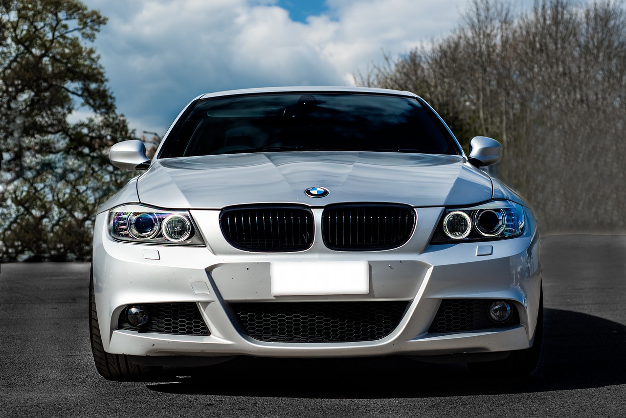 bmw 3 series  saloon  outdoors free photo