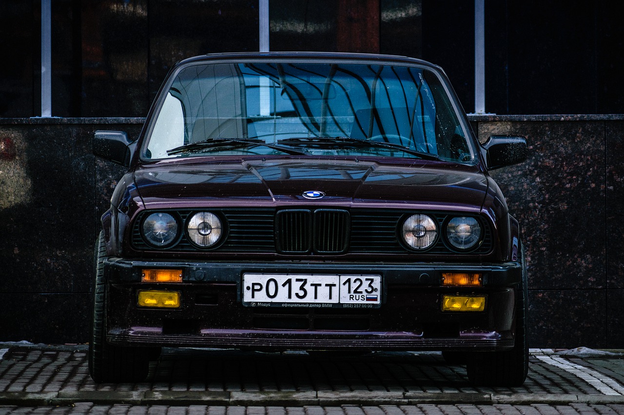 bmw  old car  old free photo