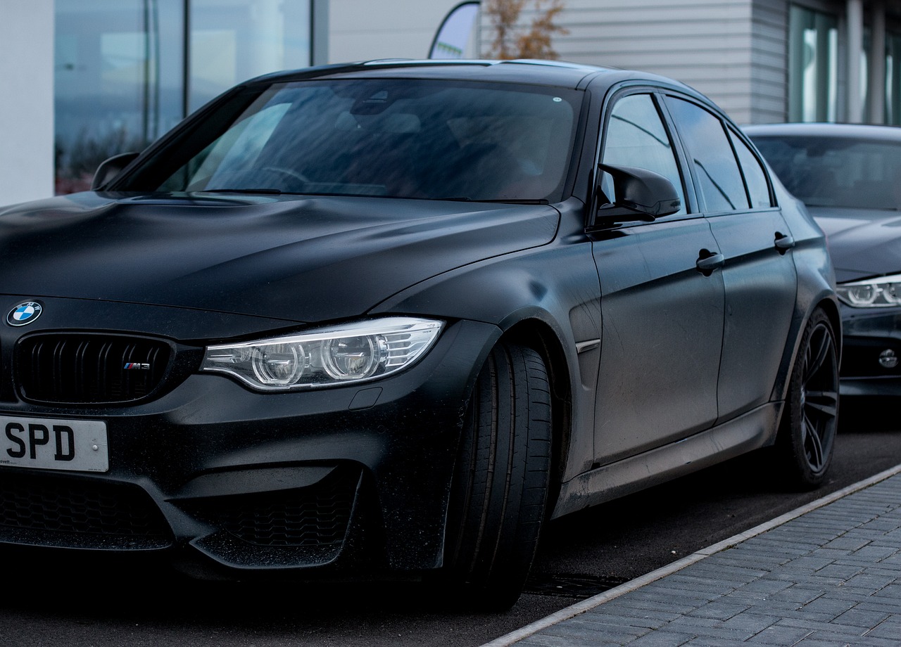 bmw m3 black car free photo