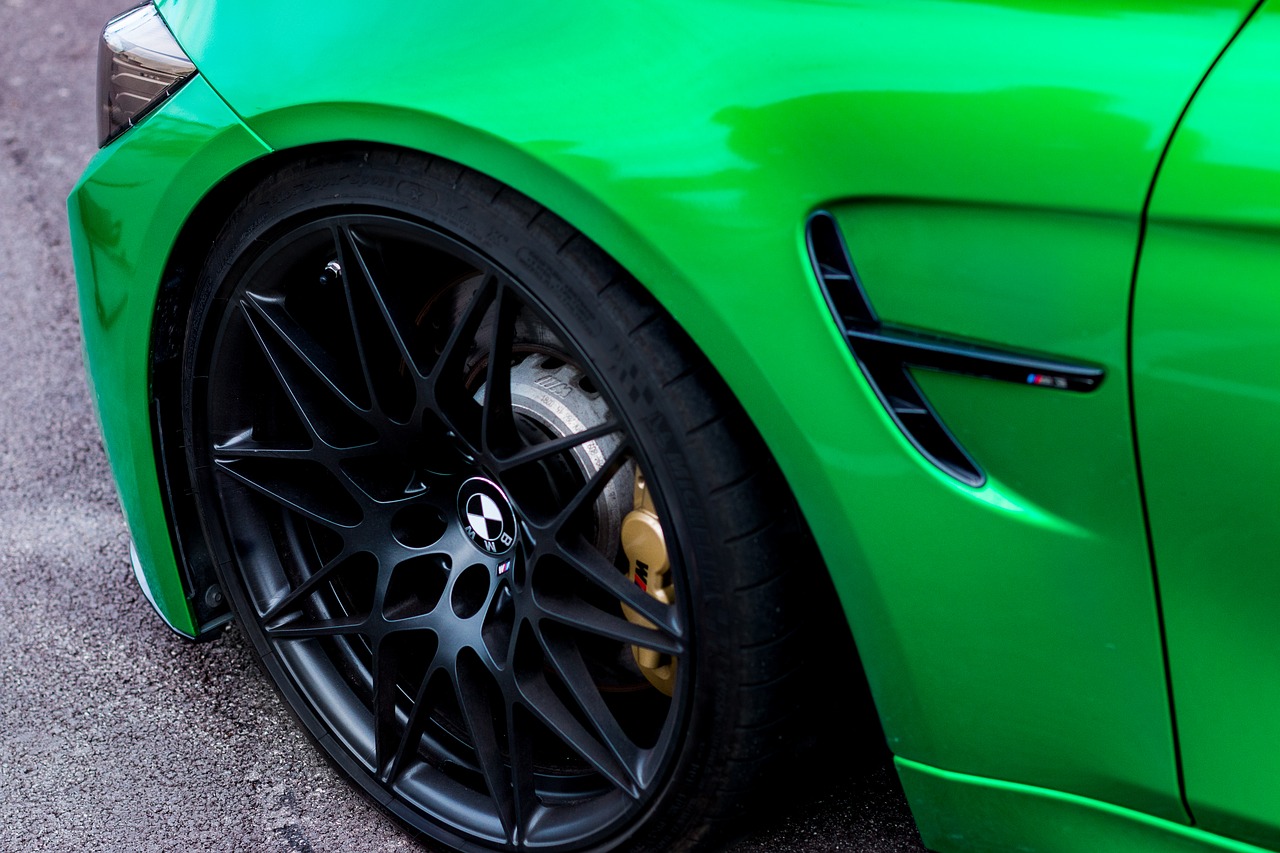 bmw m3 green car free photo