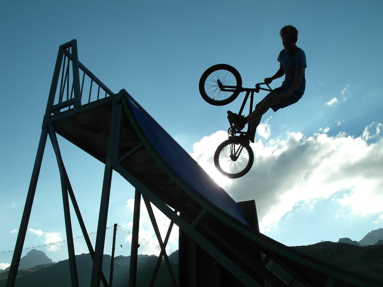 bmx shadow bicycle free photo