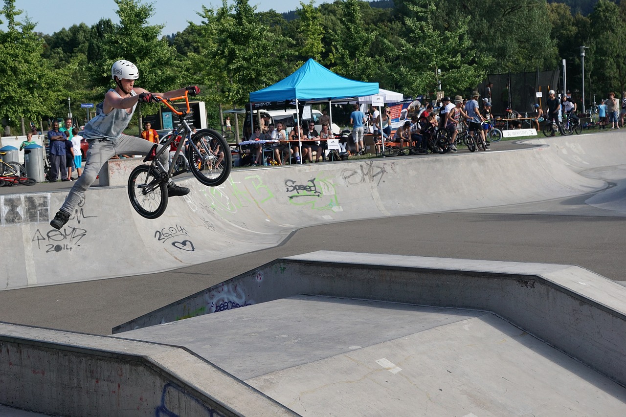 bmx bike drive free photo