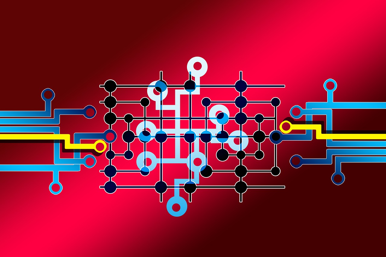 board circuits trace free photo