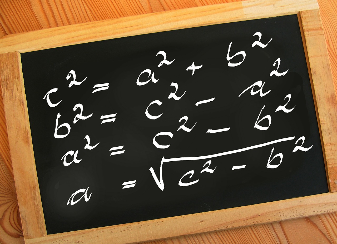board chalk mathematics free photo