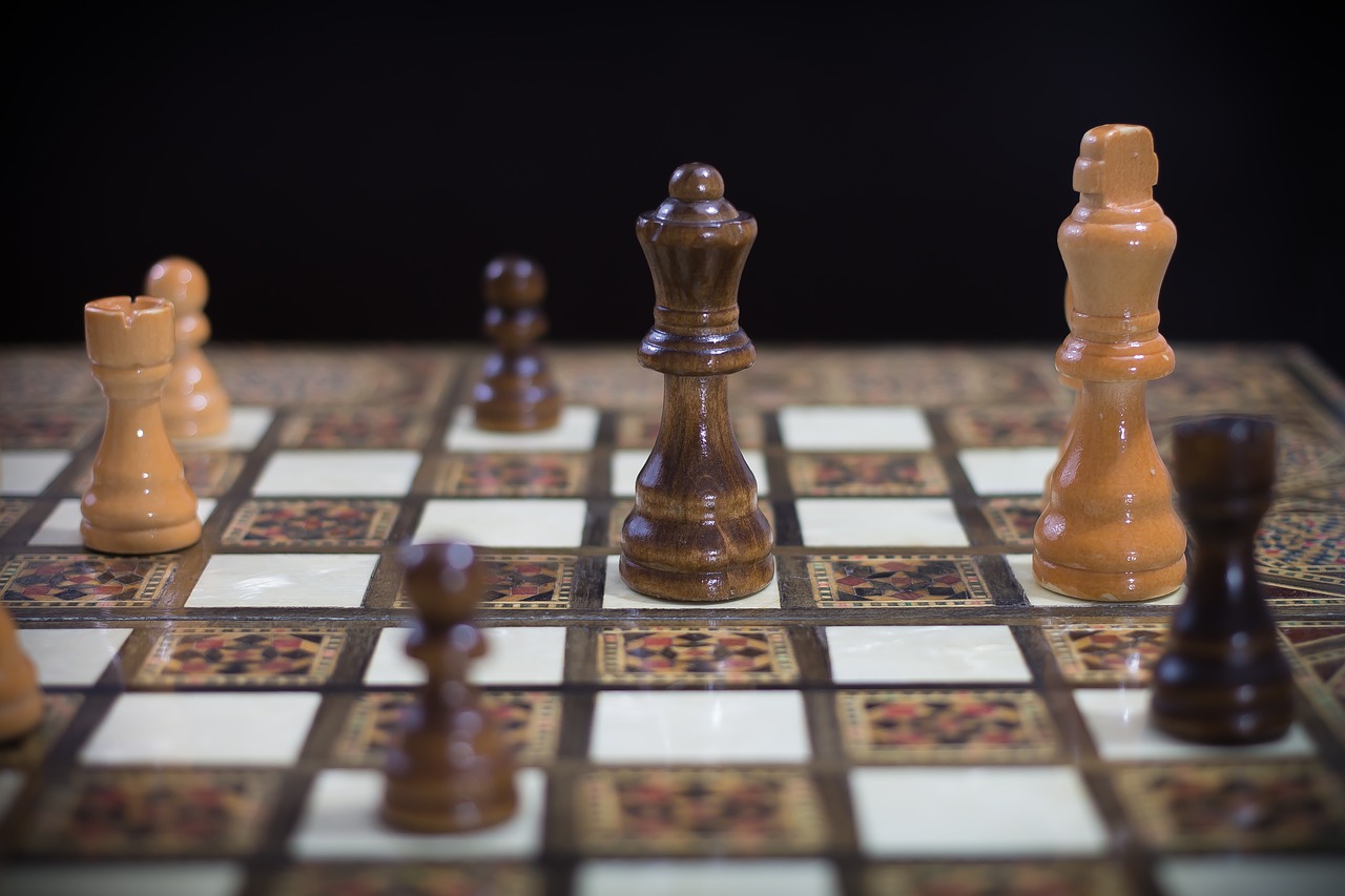 board game challenge chess free photo