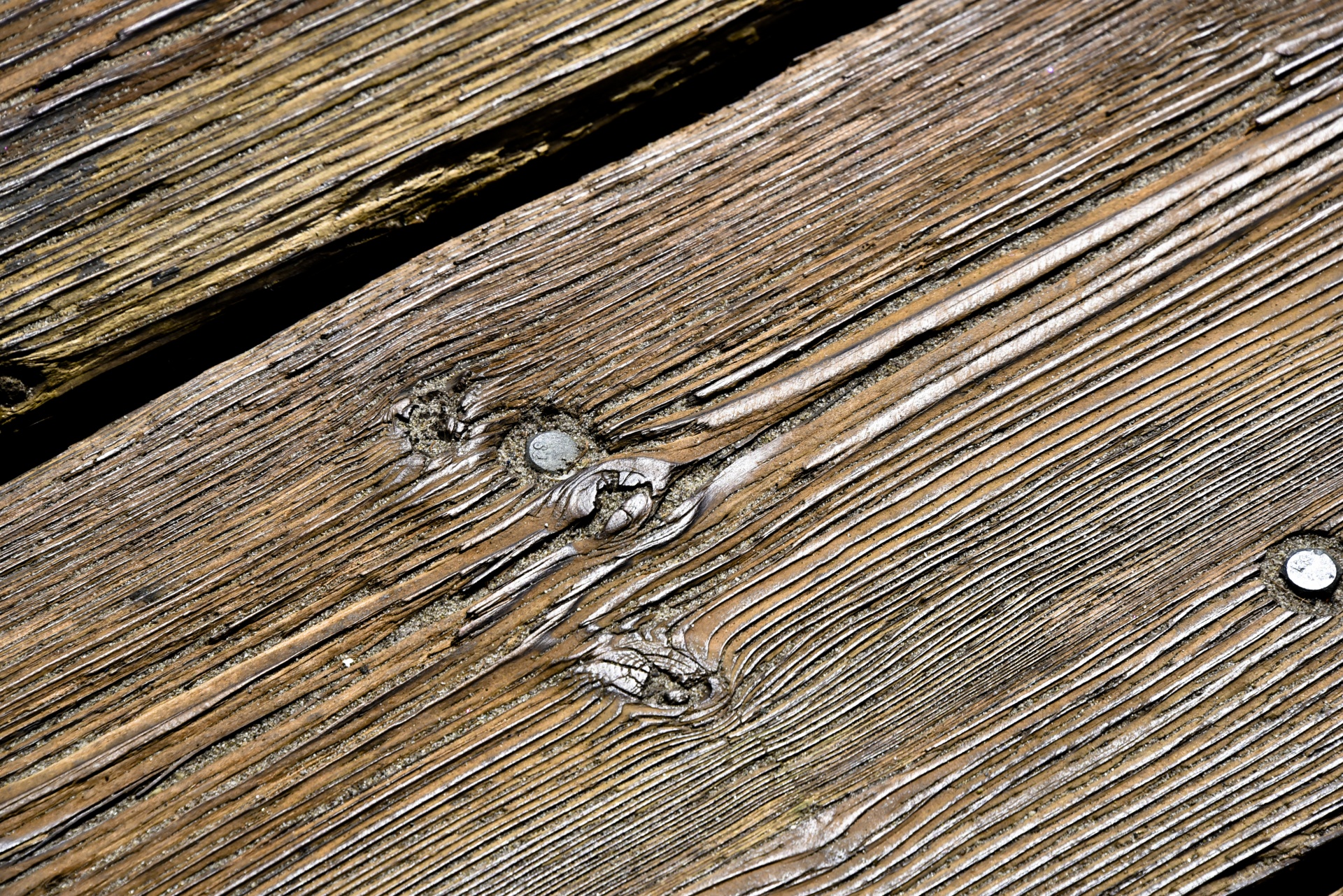 boardwalk wood textured free photo