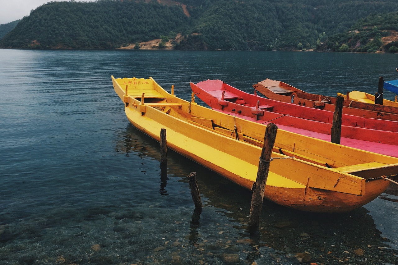 boat lake traditional free photo