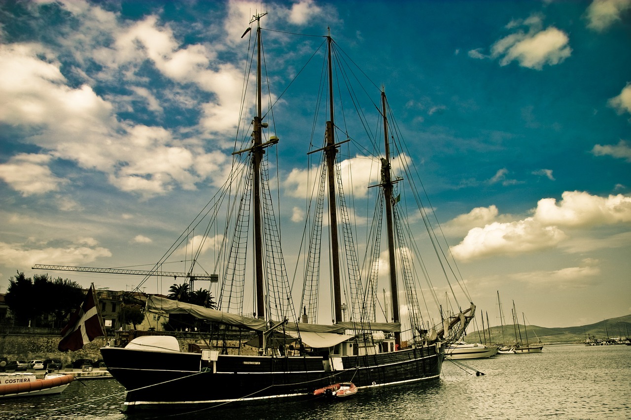 boat sea port free photo