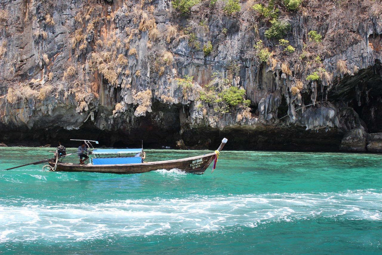boat krabi thailand free photo
