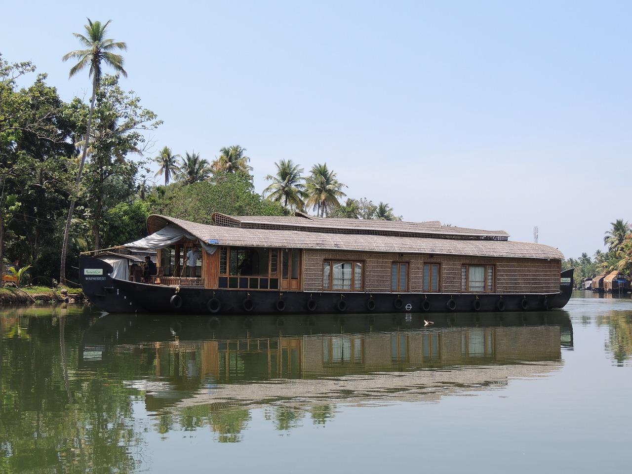 boat houseboat kerala free photo