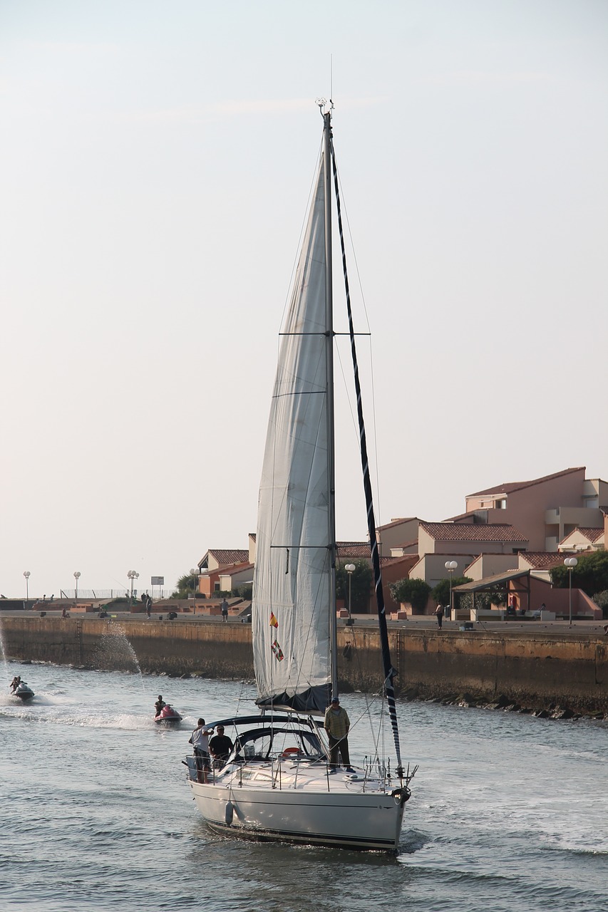 boat candle agua free photo