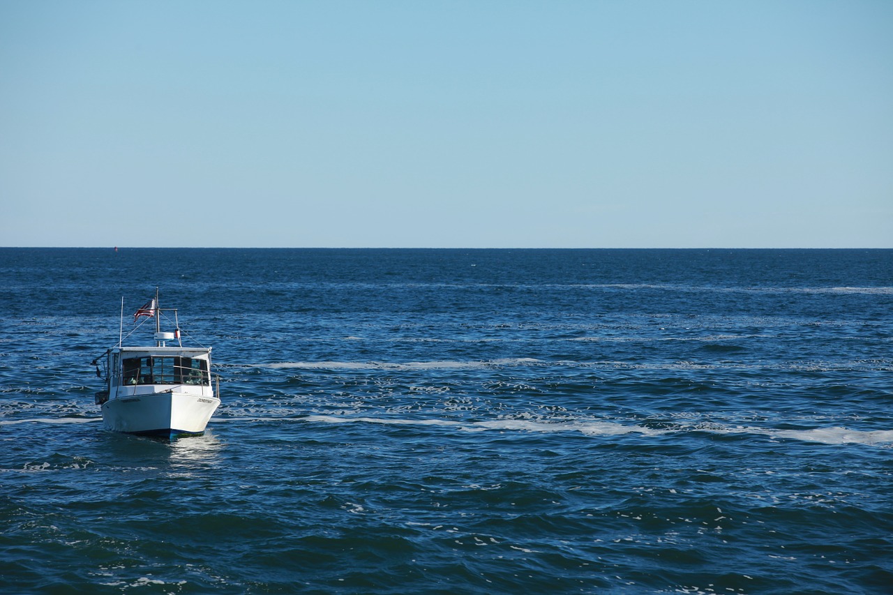 boat sea ocean free photo