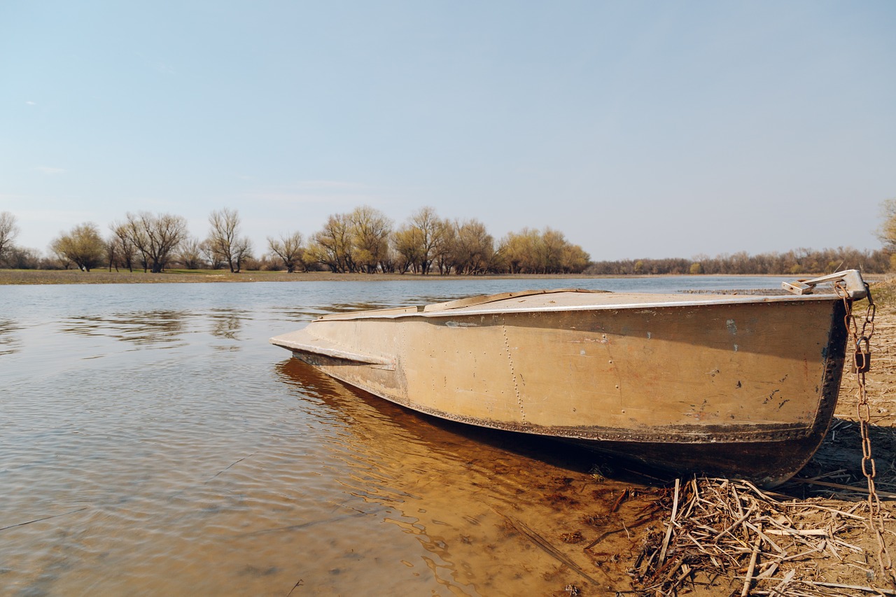 boat beach river free photo