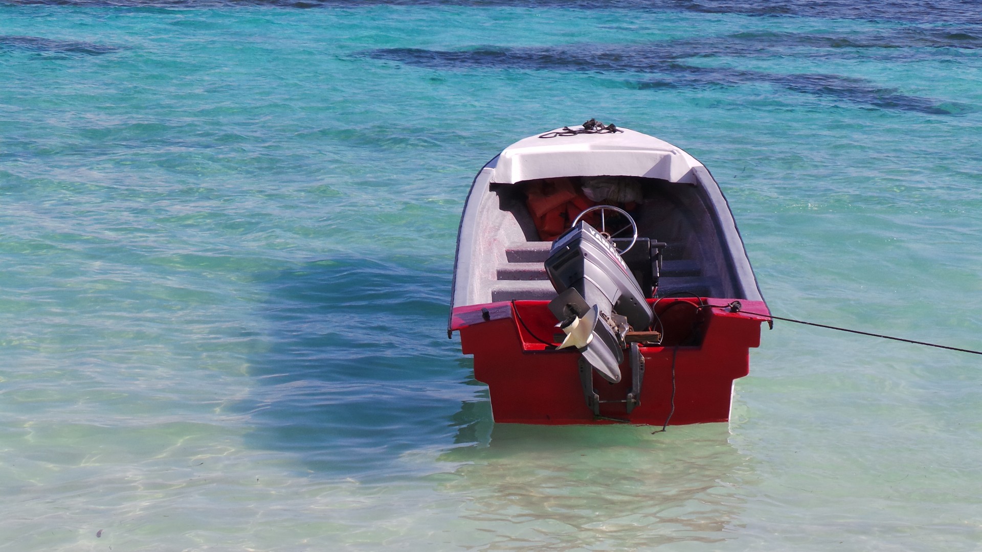 boat sea caribbean free photo