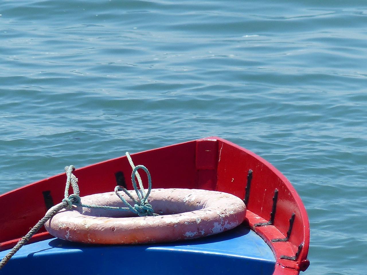 boat buoy sea free photo