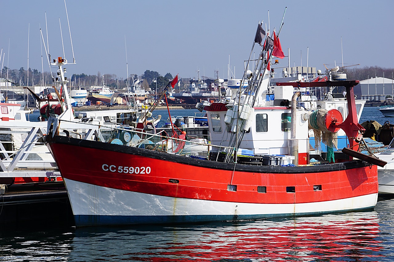 boat trawler fishing vessel free photo