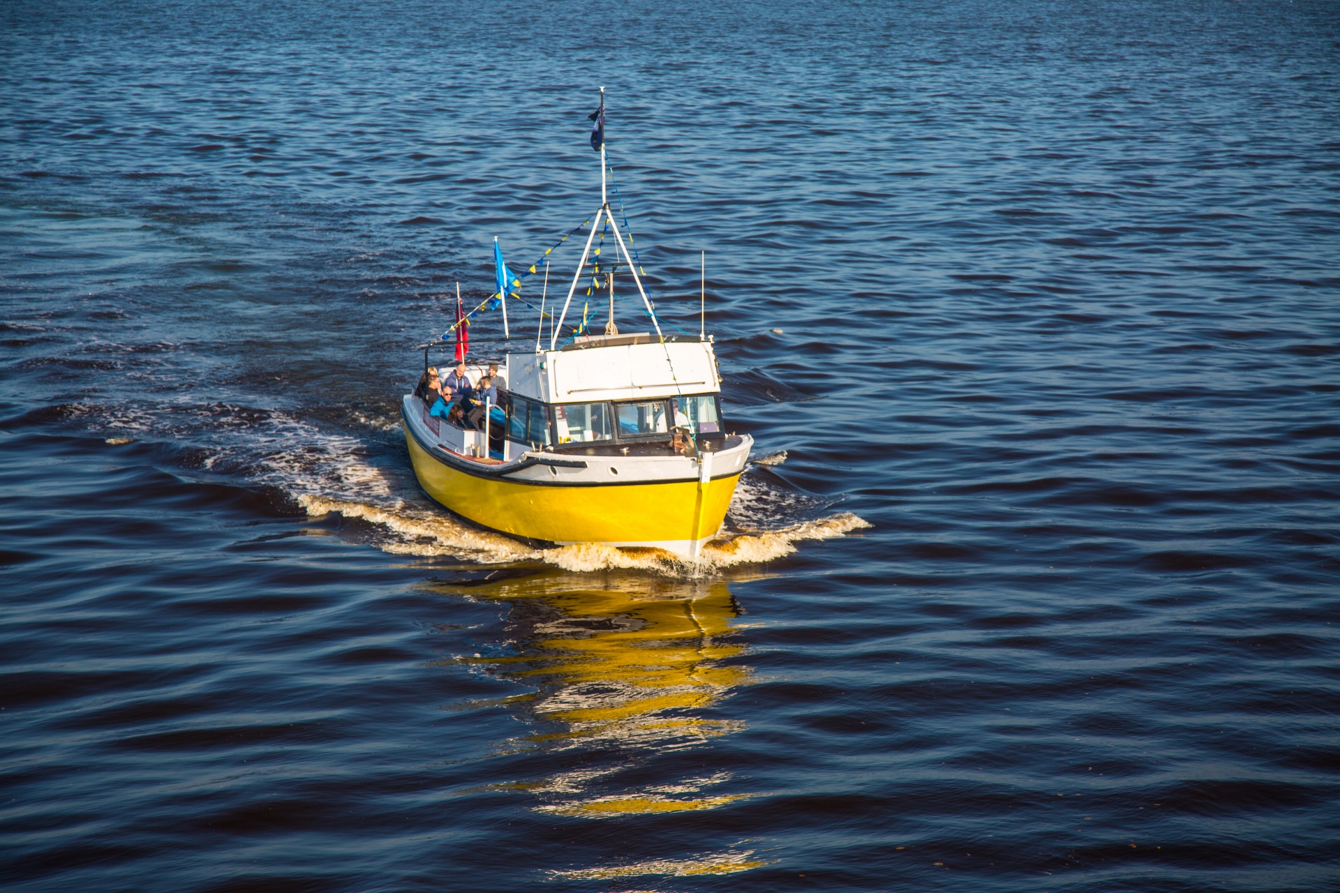 boat fishing ocean free photo