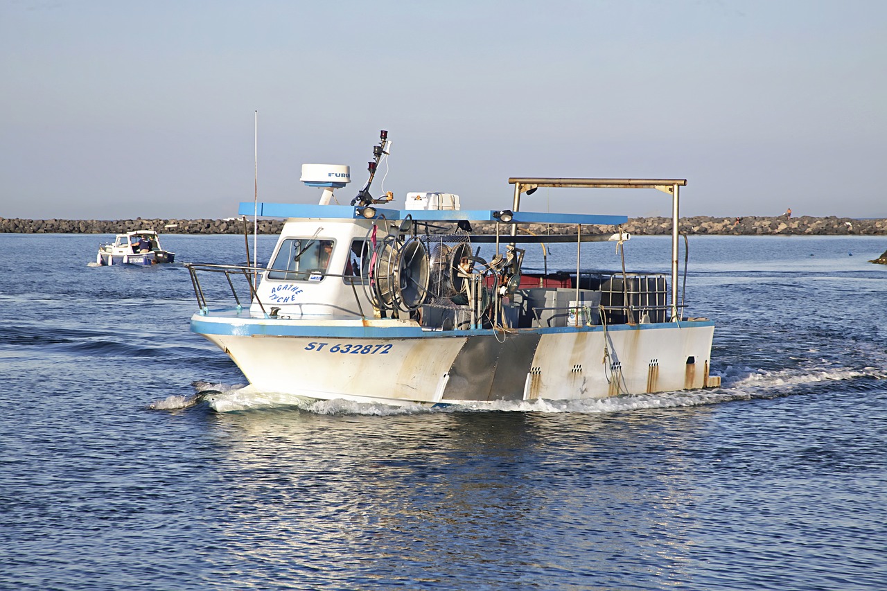 boat fishing fisherman boat free photo