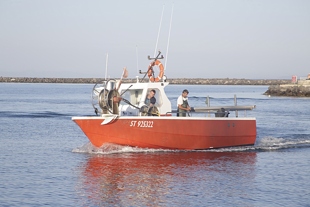 boat fishing fisherman boat free photo