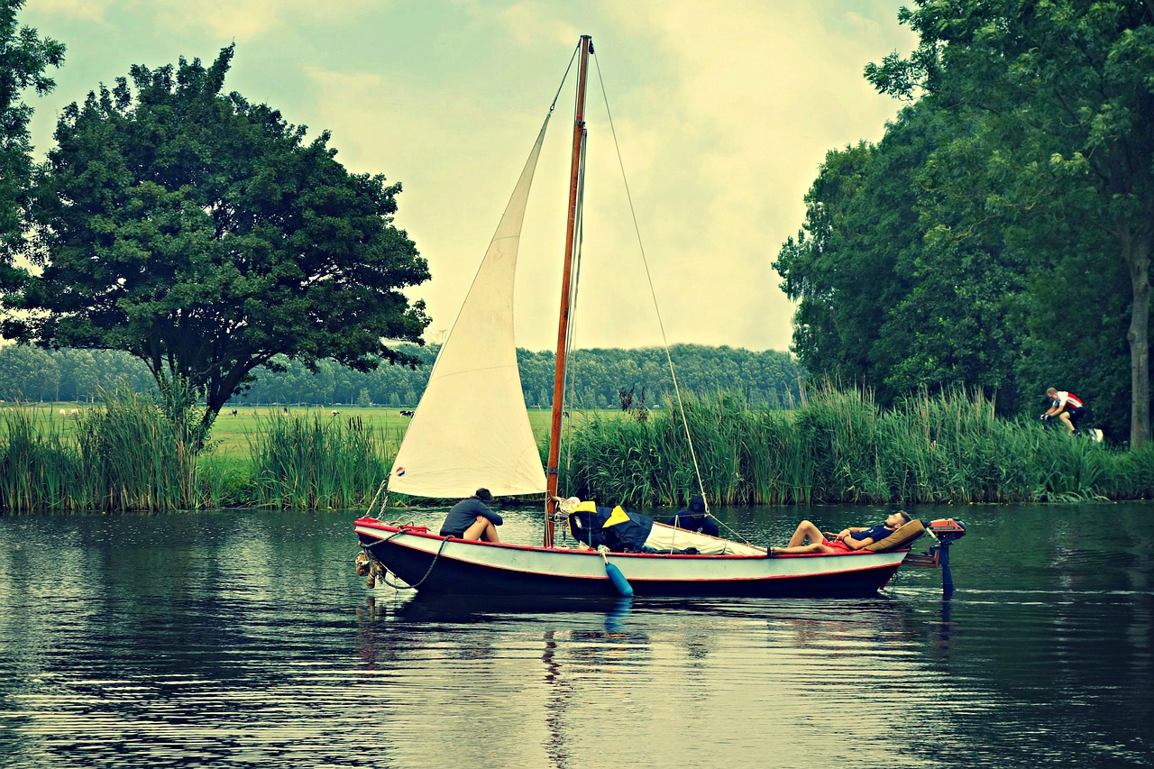 boat sailboat sailing free photo