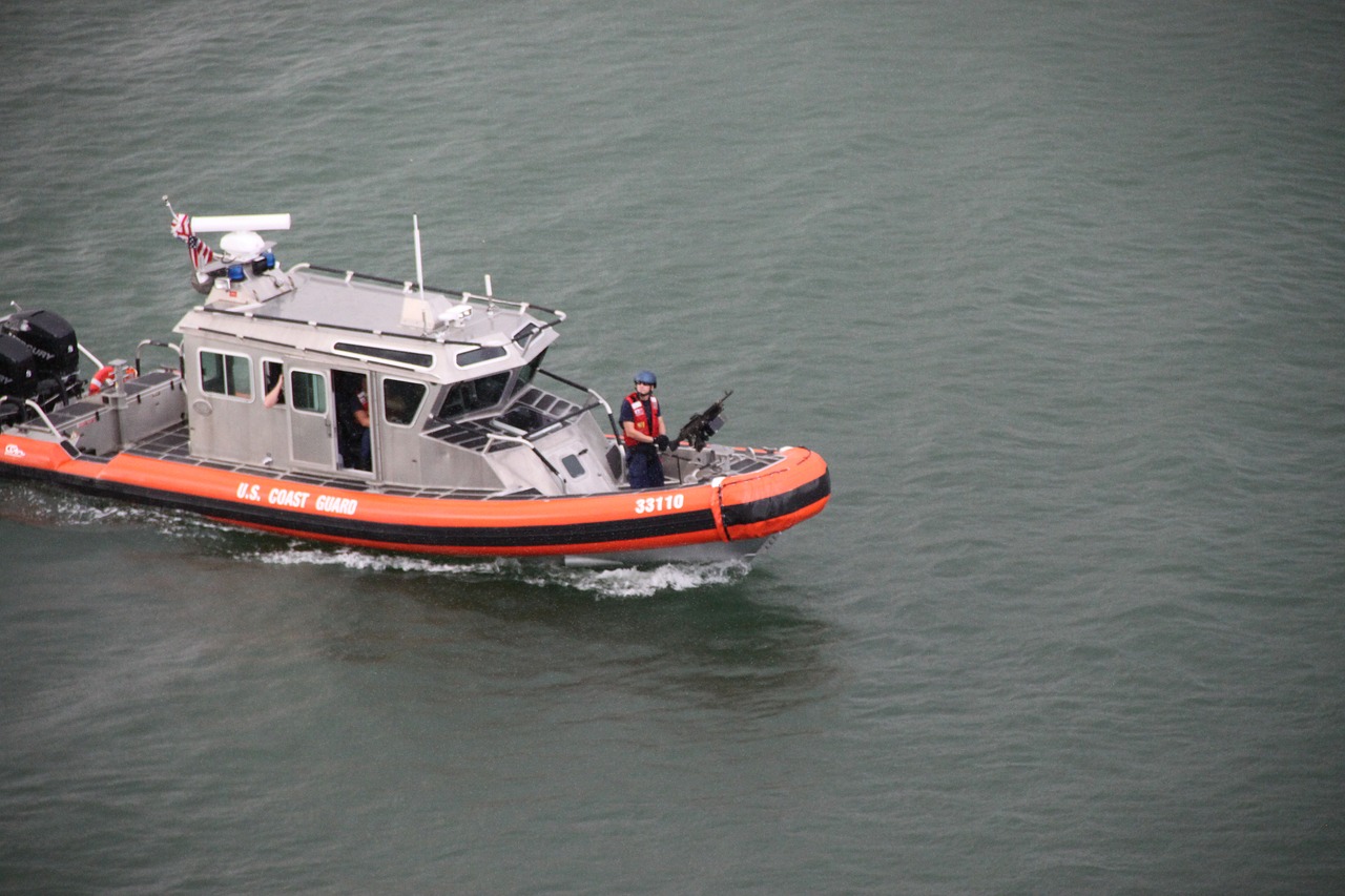 boat coastguard rescue free photo