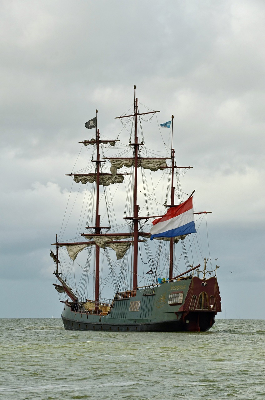 boat ship pirate ship free photo