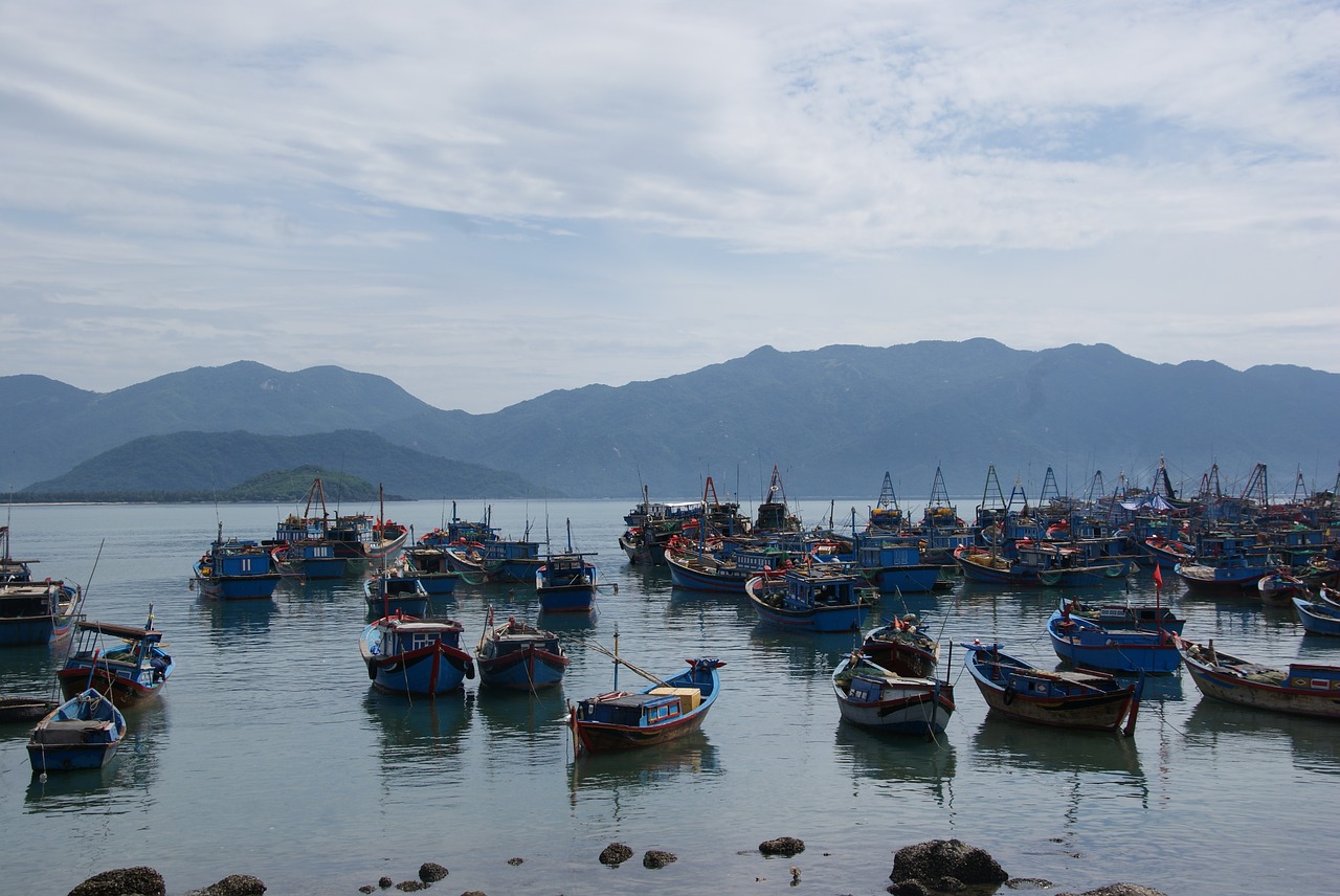 boat nha trang vietnam free photo