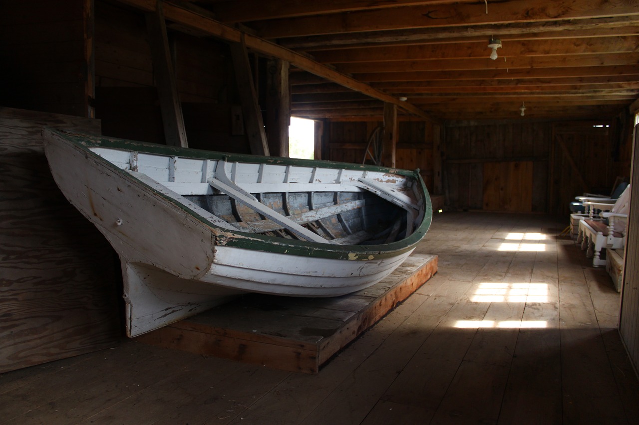 boat attic rustic free photo