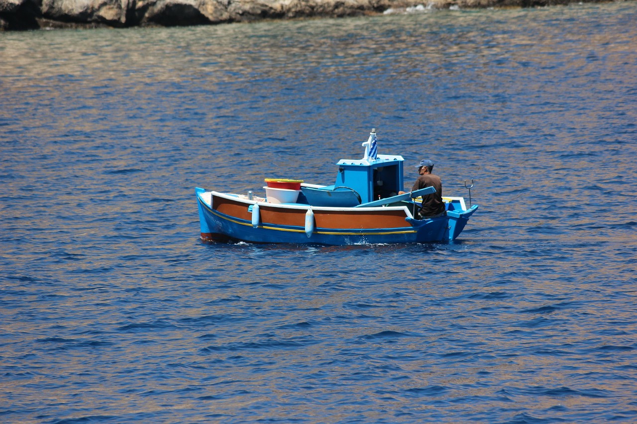 boat fishing boat mediterranean sea free photo