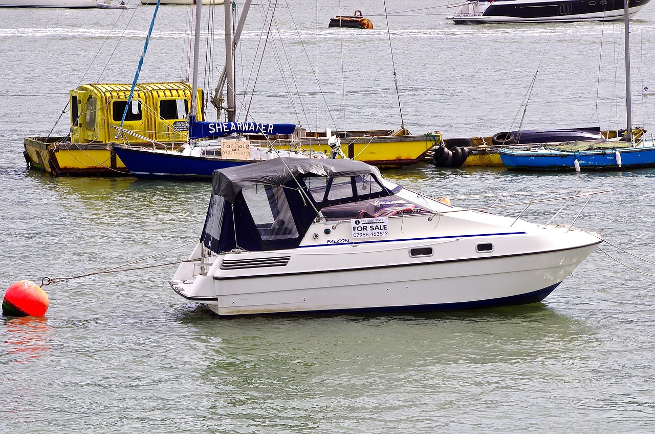 boat sailing water free photo