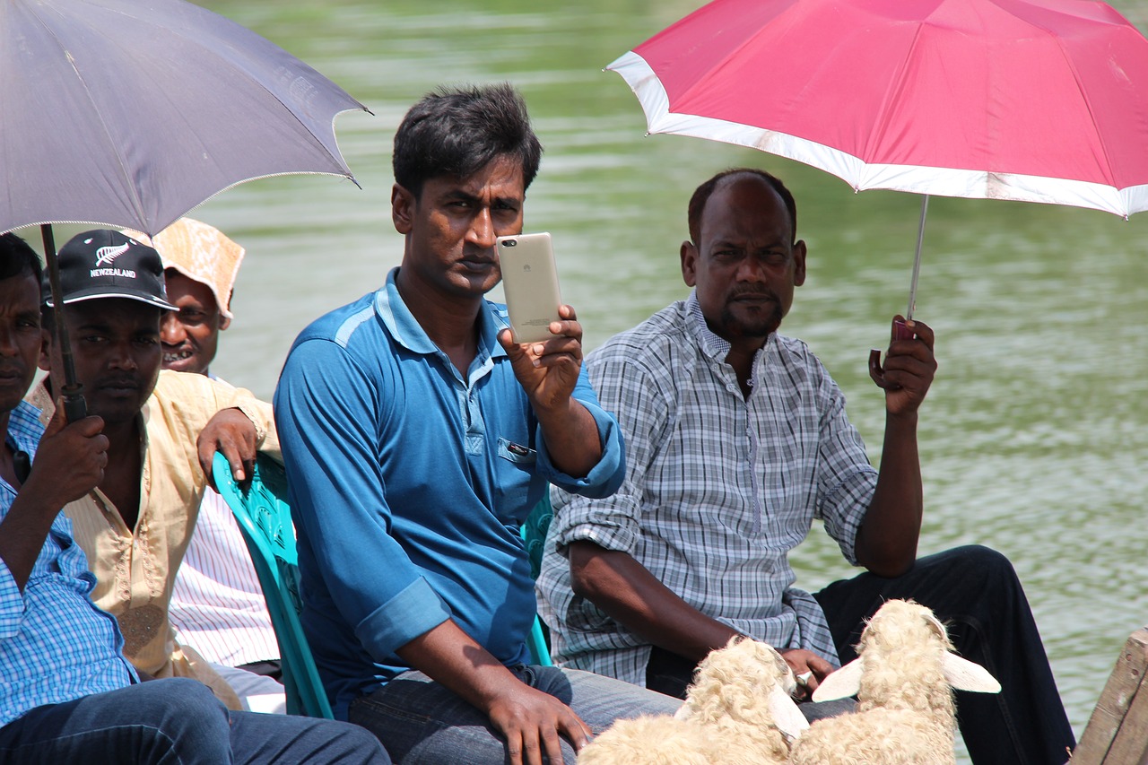 boat umbrella travel free photo