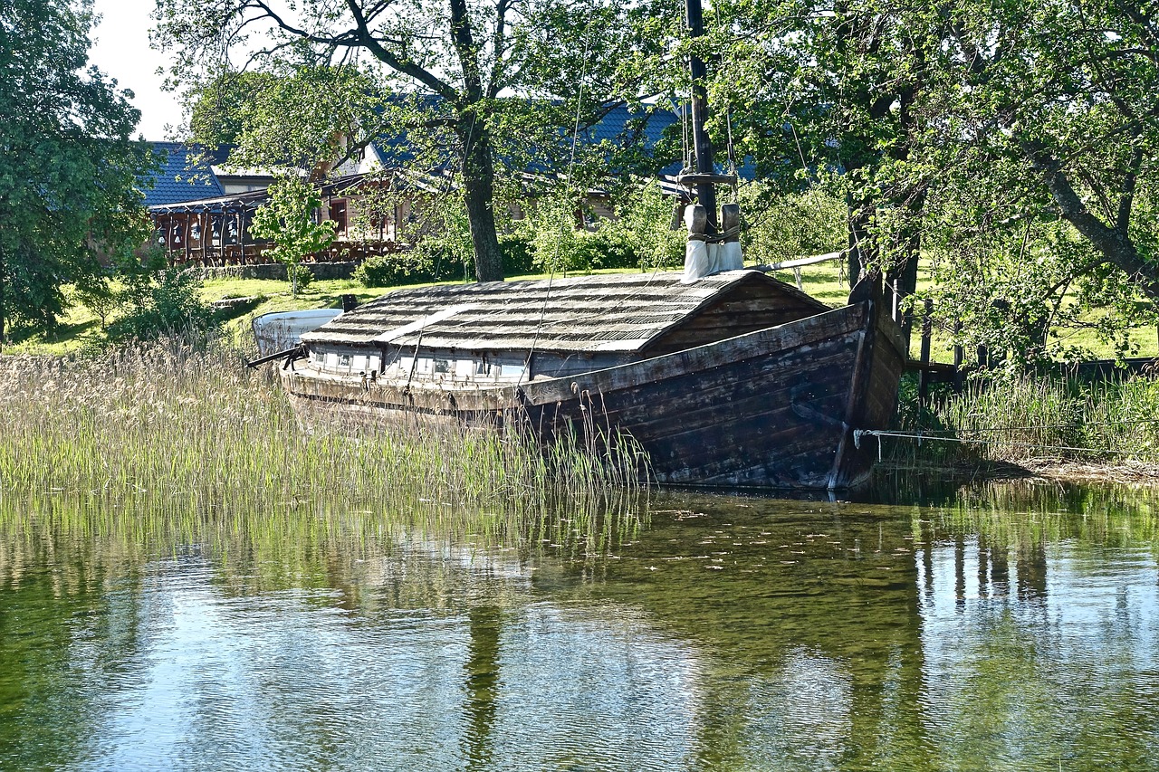 boat wooden vessel free photo