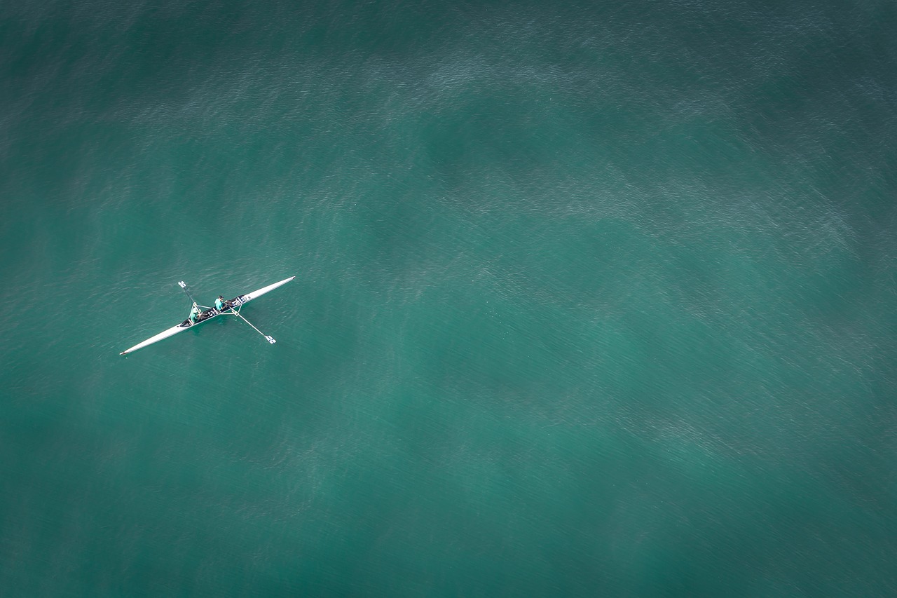 boat ocean outdoors free photo