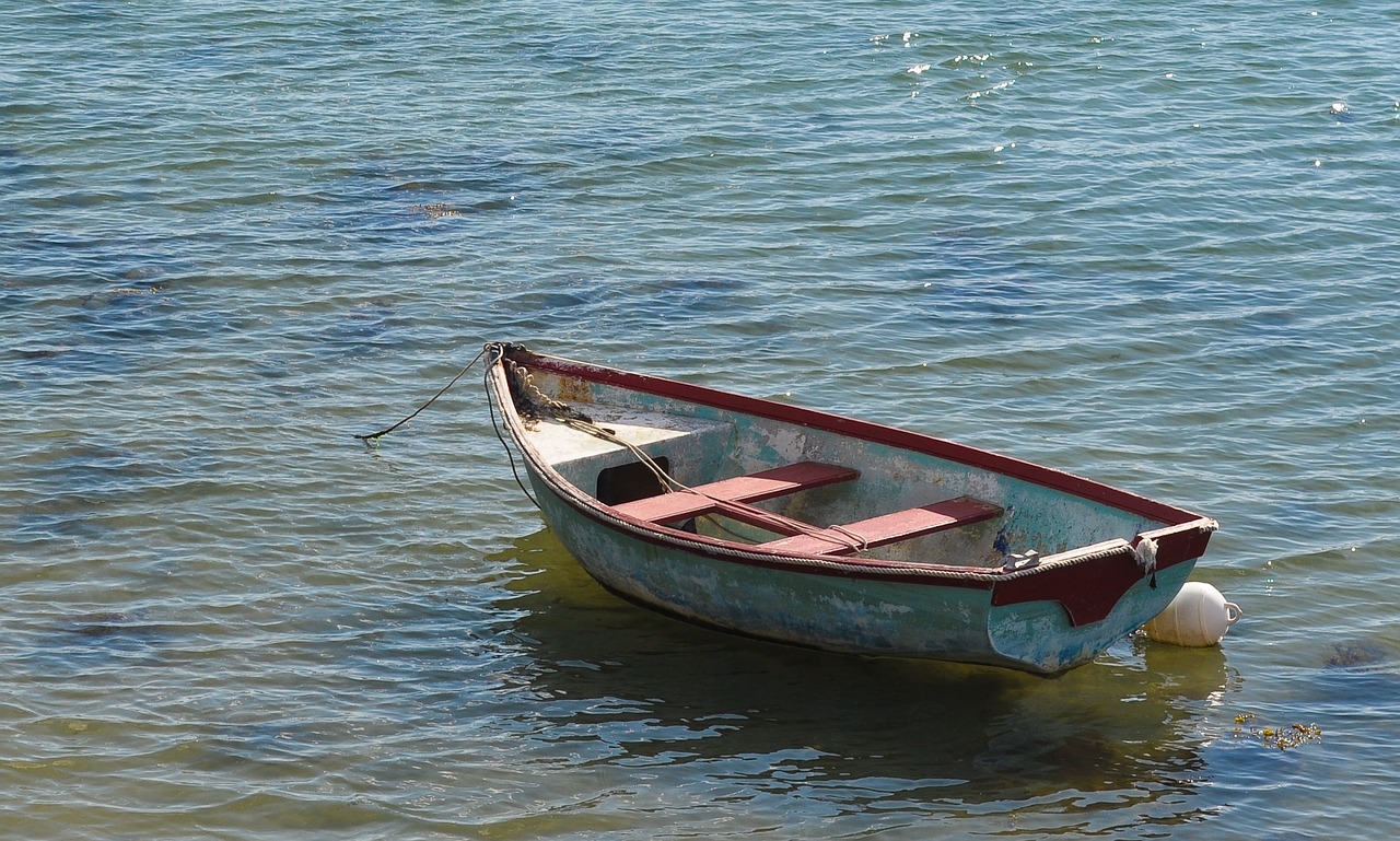 boat old sea free photo